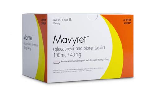mav c|MAVYRET (glecaprevir/pibrentasvir) for Hepatitis C ­.